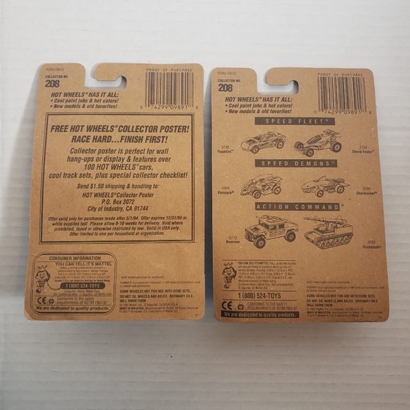 Hot Wheels Avus Quatro(Qty 3), Zender Fact Set of 4 - Picture 7 of 7